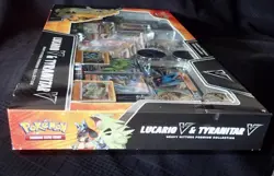 Pokemon Heavy Hitters Premium Collection Sealed Box Lucario V & Tyrantirar V 820650856716 - Image 5