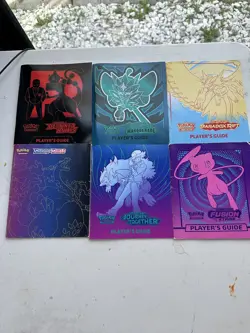 X6 LOT ETB Players Guide Book Elite Trainer Books Pokemon TCG Assorted - Image 2