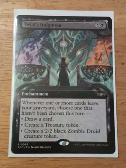 Teval's Judgment (Extended Art) - Commander: Tarkir: Dragonstorm (TDC) Regular - Image 2