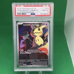 2026 POKEMON ASCENDED HEROES ILLUSTRATION RARE TEAM ROCKET'S MIMIKYU PSA 10 - Image 1