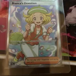 Pokemon TCG Temporal Forces Bianca's Devotion Holo Card SV05: Trainer 197/162 - Image 4