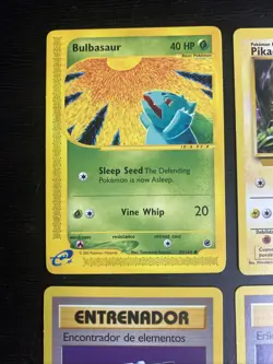 Pokemon Lot 8 Pikachu Bulbasaur Ditto Murkrow Misty's Psyduck Erika's Kindness - Image 2