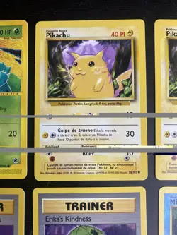 Pokemon Lot 8 Pikachu Bulbasaur Ditto Murkrow Misty's Psyduck Erika's Kindness - Image 3