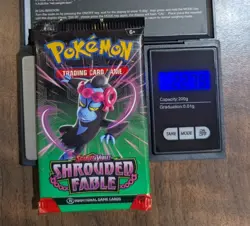 Shrouded Fable Booster Pack - Heavy 22.79g - Sealed - Pokemon Scarlet & Violet - Image 1