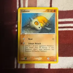 Pokemon Cubone FireRed & LeafGreen 60/112 50 HP Common Regular English TCG Card - Image 1