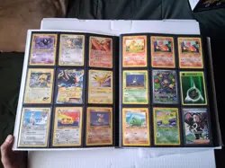 Pokemon Card Collection Binder, Vintage, 1st Edition, Charmander, Gastly - Image 1