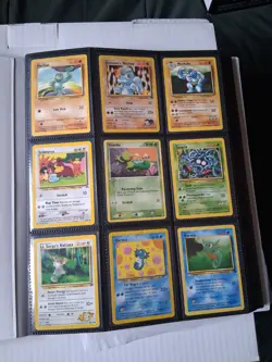 Pokemon Card Collection Binder, Vintage, 1st Edition, Charmander, Gastly - Image 2