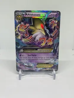 M Alakazam EX 26/124 XY Fates Collide Ultra Rare Pokemon TCG - HP - Image 1