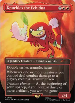 Knuckles the Echidna M Secret Lair Drop Series 2082 LP-NM - Image 1