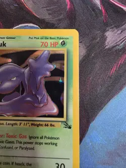Muk 1999 Pokemon 13/62 Holo-Foil Rare Fossil Unlimited WOTC 🔥 - Image 3