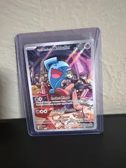 Pokemon Team Rocket's Wobbuffet SVP 203 Scarlet & Violet Promo Holo Card - Image 1