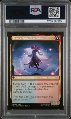 PSA 10 MTG FOIL KUJA, GENOME SORCERER / TRANCE KUJA #0232 (FINAL FANTASY) - Image 2