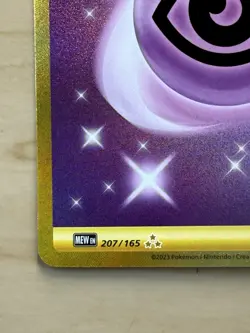 Pokemon TCG Psychic Energy Scarlet & Violet Basic Card 207/165 Gold Holo - Image 3