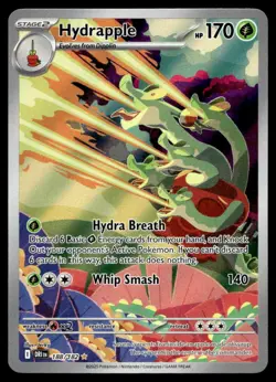 NM SV10: Destined Rivals Hydrapple Illustration Rare 188/182 Pokemon TCG - Image 1