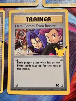 Pokemon Celebrations lot 5 Rocket's Admin, Here Comes Team Rocket, Dark Gyrados - Image 3