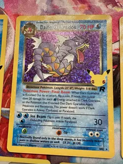 Pokemon Celebrations lot 5 Rocket's Admin, Here Comes Team Rocket, Dark Gyrados - Image 5
