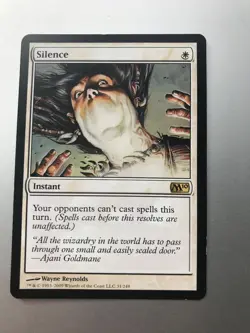 Silence - M10 - LP - MTG *Combined Shipping - Image 1