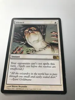 Silence - M10 - LP - MTG *Combined Shipping - Image 2