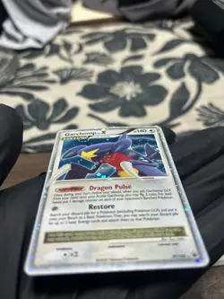 Pokemon TCG Garchomp Lvl. X 97/100 Majestic Dawn Holo Rare - Image 3