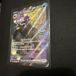 Pokemon TCG Destined Rivals Arvens Mabosstiff EX Card - Image 1