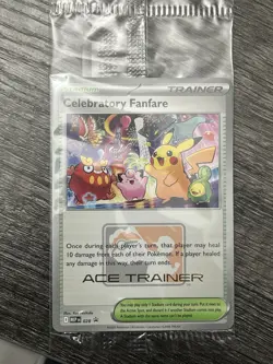 2025 Pokemon Celebrity Fanfare Ace Trainer 2025 - Image 1