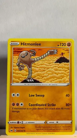 Hitmonlee [LP] - Pokemon TCG Sword & Shield Base 094/202 [Uncommon] - Image 1