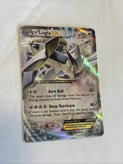 Lugia EX 68/98 Holo Rare EX Ancient Origins Pokemon Moderately Played - Image 1