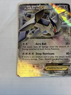 Lugia EX 68/98 Holo Rare EX Ancient Origins Pokemon Moderately Played - Image 2