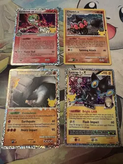 Lot Of 4 Pokemon TCG Celebrations Cards NM/Mint - Image 1
