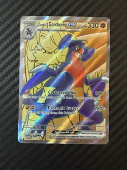 Cynthia's Garchomp ex 204 - Scarlet & Violet Black Star Promo - Pokemon TCG NM - Image 1
