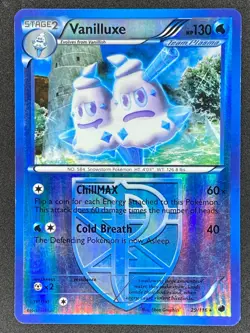 Pokemon Vanilluxe Team Plasma Reverse Holo 29/116 PLF Plasma Freeze LP - Image 1