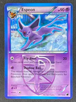 Pokemon Espeon Team Plasma 48/116 PLF Plasma Freeze LP/NM - Image 1