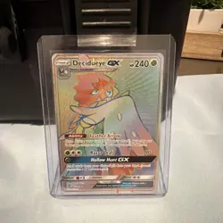 Pokemon TCG Decidueye GX 146/145 Secret Rare Rainbow Guardians Rising Near Mint - Image 1