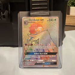 Pokemon TCG Decidueye GX 146/145 Secret Rare Rainbow Guardians Rising Near Mint - Image 2