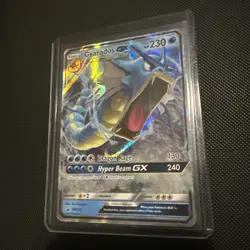 Pokemon Card TCG - Gyarados GX SM212 Hidden Fates Sun & Moon Promo- Near Mint - Image 1