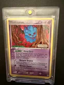 Pokemon Card - Misdreavus Legend Maker 40/92 Reverse Holo Stamped 40/92 - Image 1