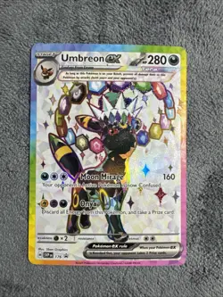 Umbreon EX 176 Black Star Promo Full Art Holo Sv: Scarlet & Violet Pokemon Card - Image 1