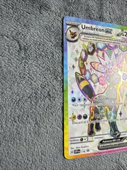 Umbreon EX 176 Black Star Promo Full Art Holo Sv: Scarlet & Violet Pokemon Card - Image 2