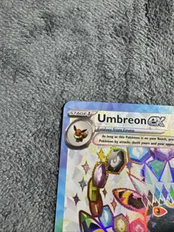 Umbreon EX 176 Black Star Promo Full Art Holo Sv: Scarlet & Violet Pokemon Card - Image 3