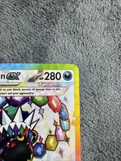 Umbreon EX 176 Black Star Promo Full Art Holo Sv: Scarlet & Violet Pokemon Card - Image 4