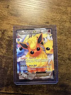 Pokemon Flareon EX Full Art Holo RC28/RC32 Generations Radiant Collection - Image 1