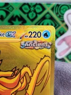 Pokemon TCG Walking Wake EX 178/131 Prismatic Evolutions Gold Card - Image 3