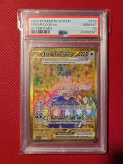Pokemon Terapagos ex 173/142 - Stellar Crown PSA 10 - Image 1