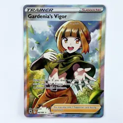 Gardenia's Vigor 184/189 Full Art Holo Astral Radiance Pokemon TCG - Image 1