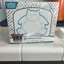 151 Pokemon Center ETB Elite Trainer Box Scarlet & Violet Pokemon Factory Sealed 820650854668 - Image 1