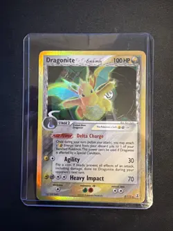 Pokemon Dragonite Delta Species 3/113 Holo Rare Card 100 HP Pokemon TCG - Image 1