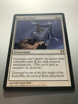 Ghostly Prison - Champions of Kamigawa (CHK) - NM - MTG *Combined Shipping - Image 2