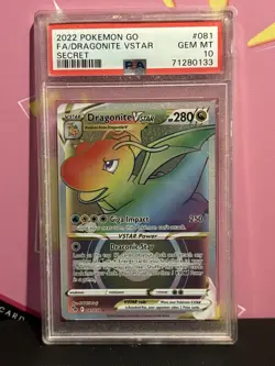 Dragonite VSTAR (Secret) 081/078 Pokemon GO Holo - Image 1