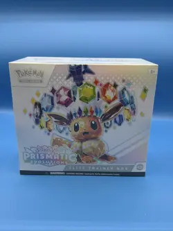 Pokemon TCG S&V Prismatic Evolutions Elite Trainer Box ETB NEW/Factory Sealed - Image 1