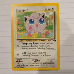 Pokemon Jigglypuff Southern Islands 8/18 Basic 50 HP Promo Regular Nintendo - Image 1